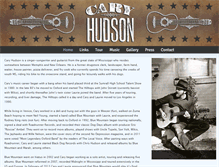 Tablet Screenshot of caryhudson.com